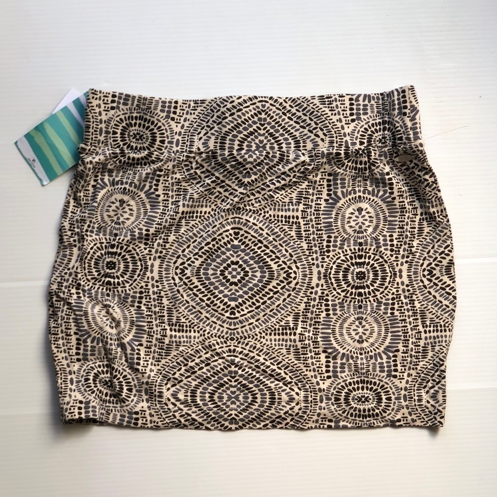 Rip Curl Moon River Printed Mini Skirt Size S